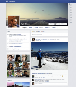 Aspirationn'elle - Expert social media - Screenshoot d'un profil Facebook